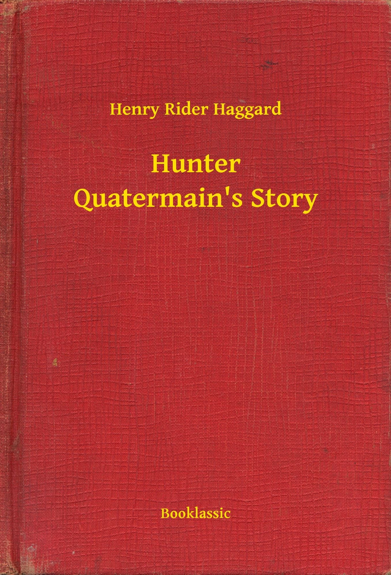 Hunter Quatermain's Story