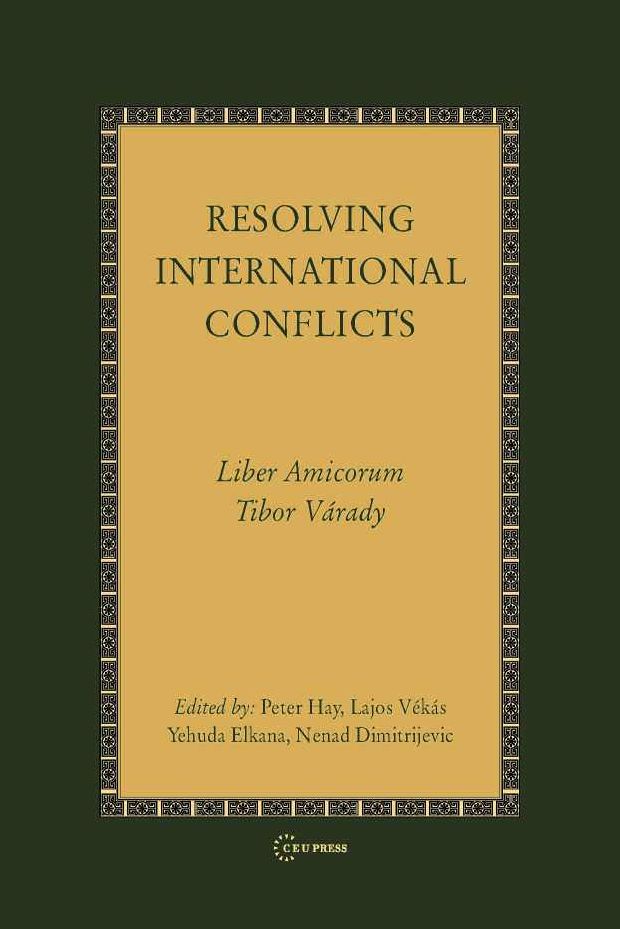 Resolving International Conflicts