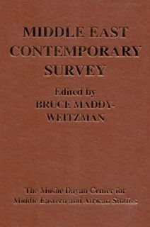 Middle East Contemporary Survey