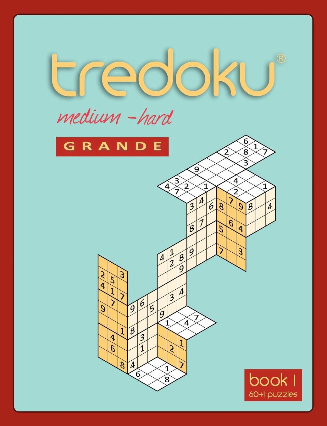 Tredoku Medium Hard Grande Book 1