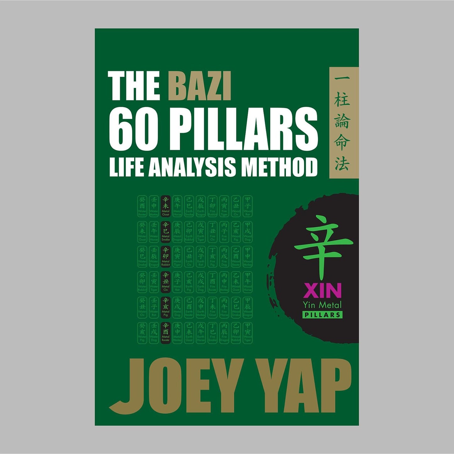The BaZi 60 Pillars Life Analysis Method - XIN Yin Metal