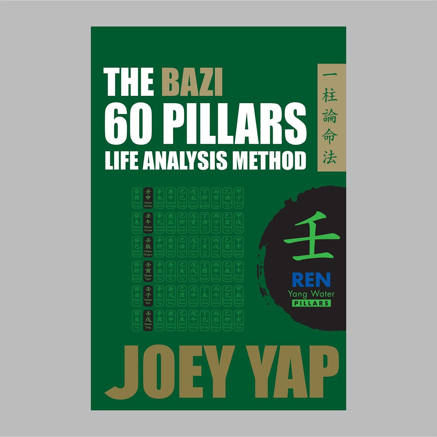 The BaZi 60 Pillars Life Analysis Method - REN Yang Water