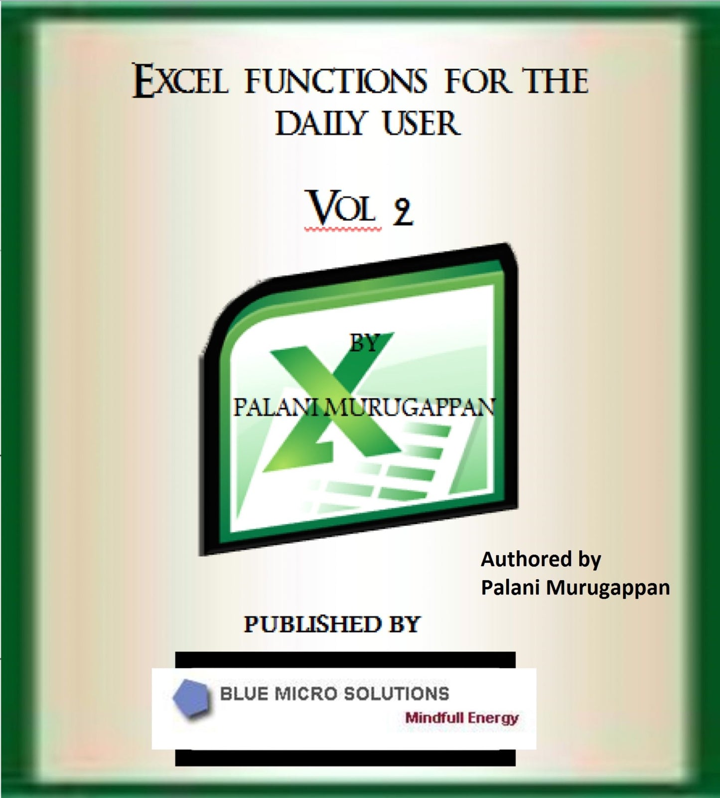 Microsoft Excel Functions Vol 2