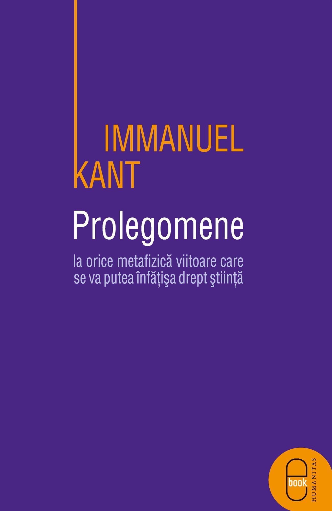 Prolegomene la orice metafizica viitoare care se va putea infatisa drept stiinta
