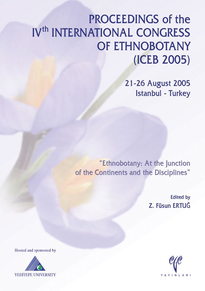 Proceedings of the IVth International Congress of Ethnobotany (ICEB 2005)