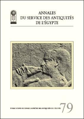 Annales du Service des Antiquites de l'egypte