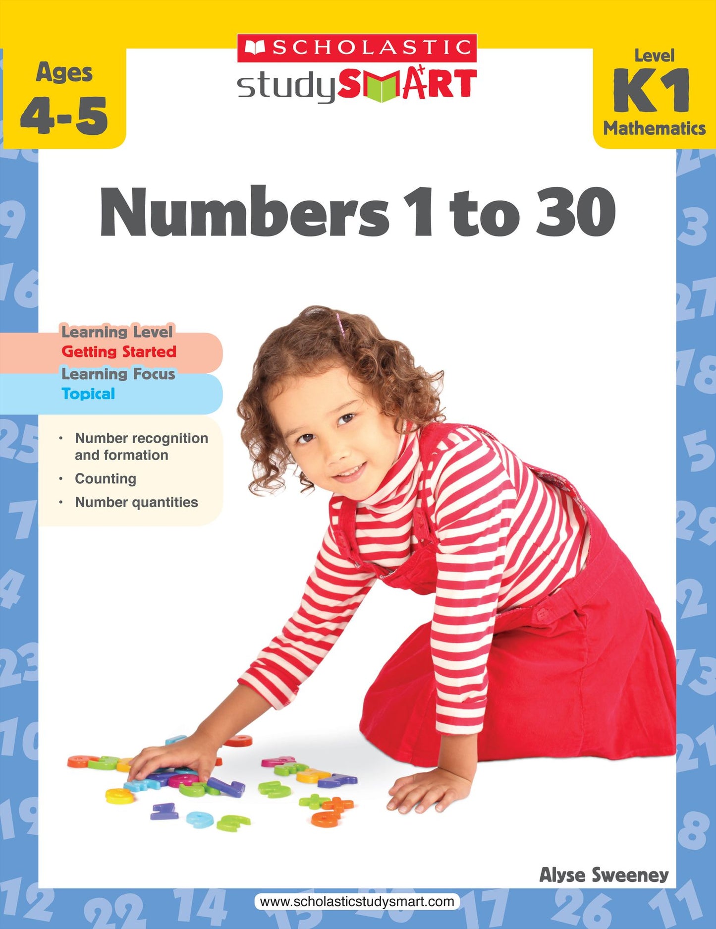 Scholastic Study Smart: Numbers 1 to 30