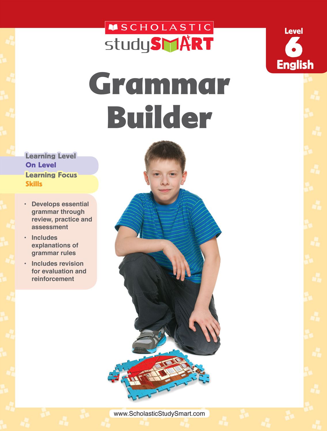 Scholastic Study Smart Grammar Builder Grade 6