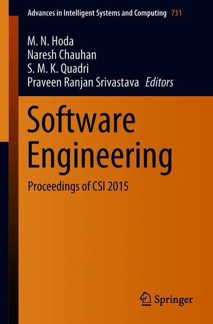 Software Engineering: Proceedings of CSI 2015