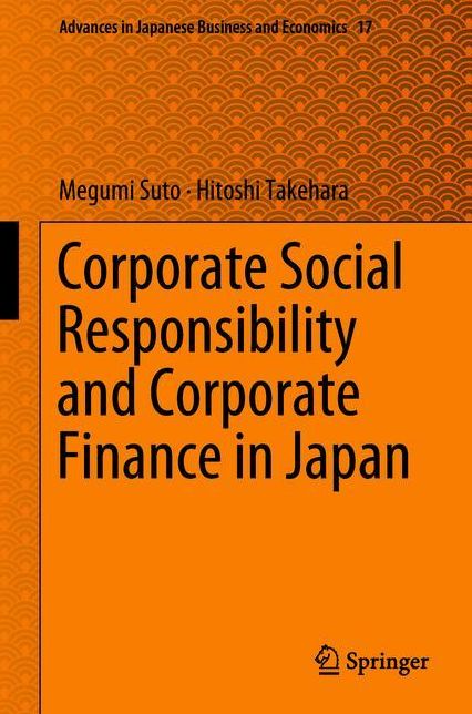 Corporate Social Responsibility and Corporate Finance in Japan