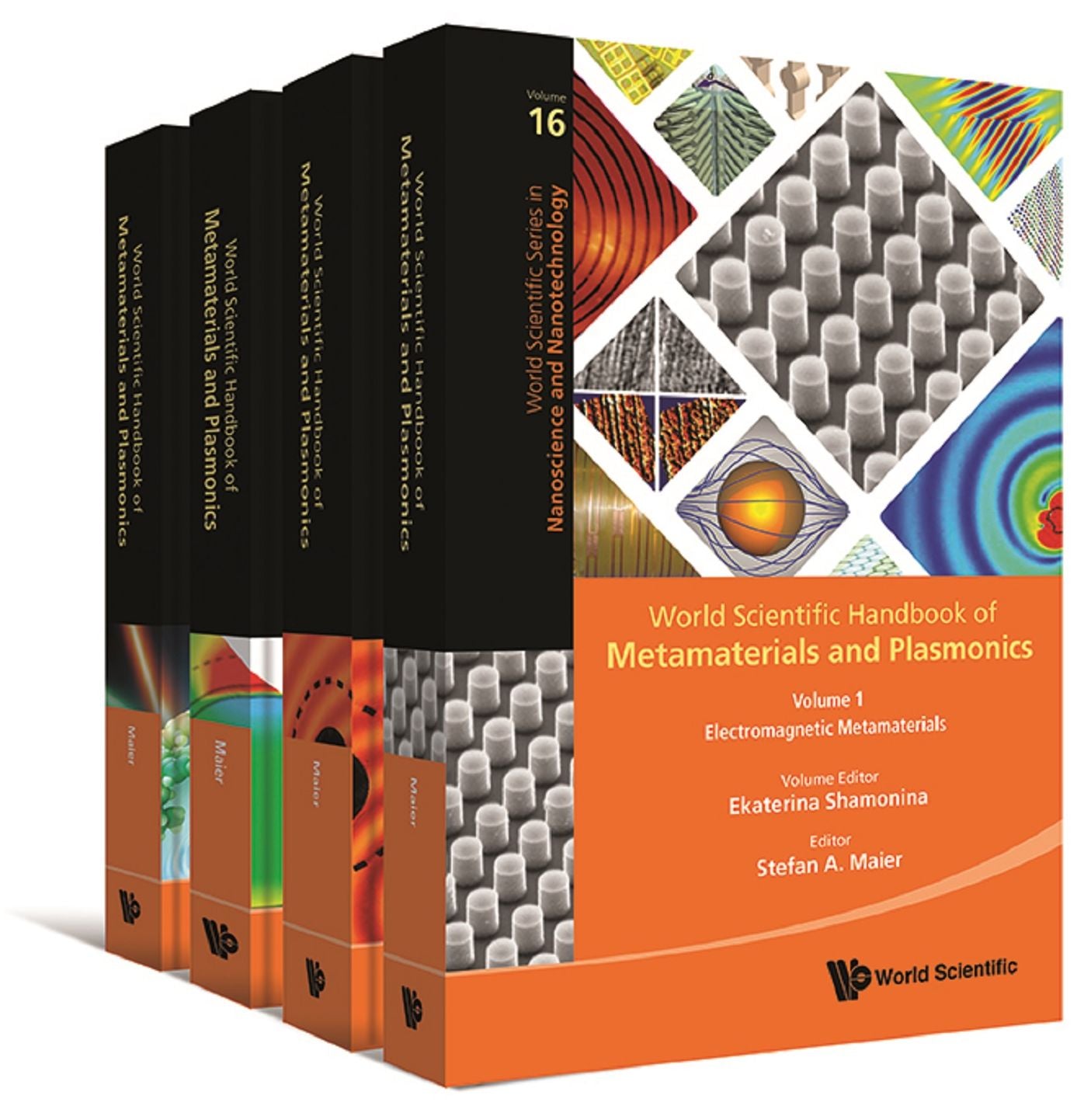 World Scientific Handbook of Metamaterials and Plasmonics: (In 4 Volumes)Volume 1: Electromagnetic MetamaterialsVolume 2: Elastic, Acoustic, and Seismic MetamaterialsVolume 3: Active Nanoplasmonics and MetamaterialsVolume 4: Recent Progress in the Field o