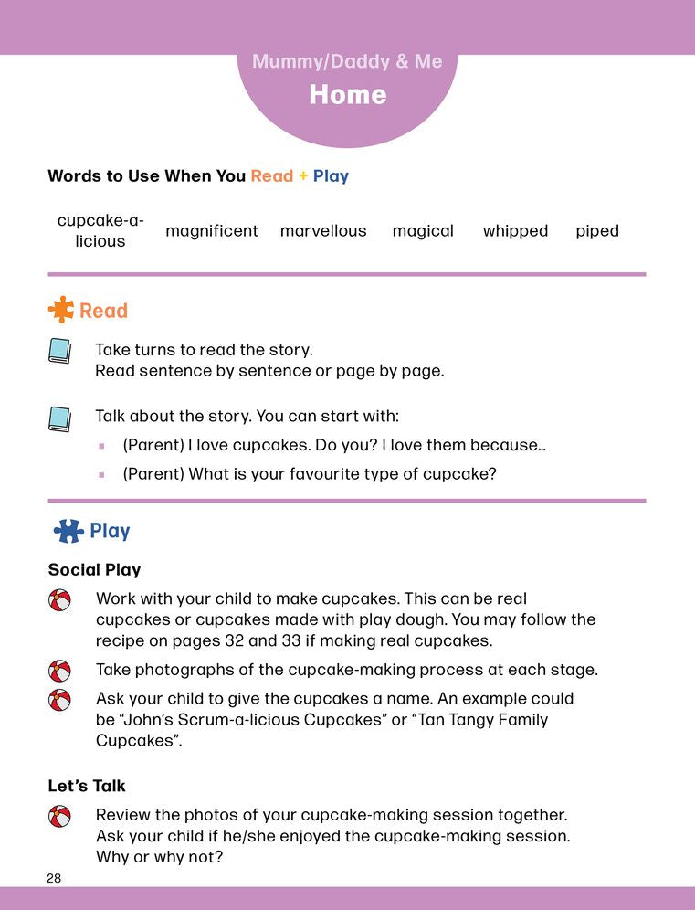 Read + Play: The Yummiest Cupcake