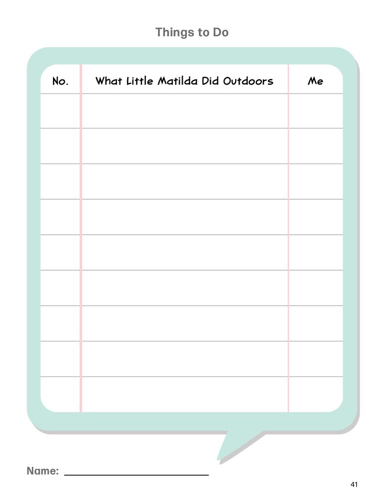 Read + Play: Little Matilda