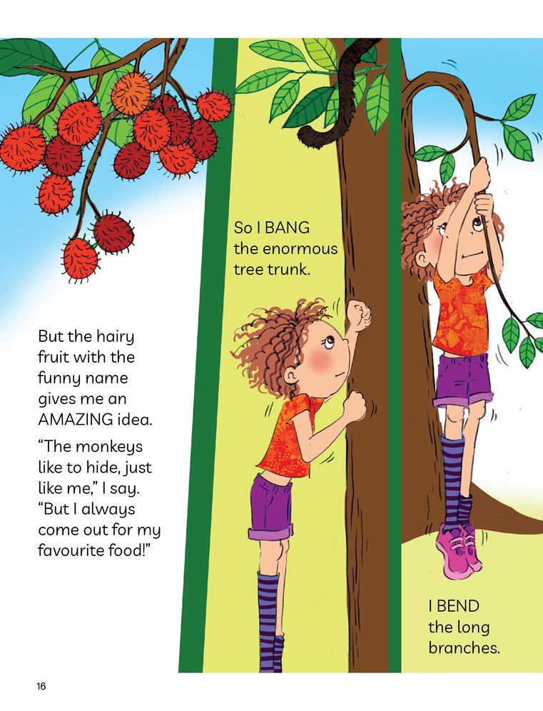 Read + Play: Abbie Rose and the Magic Suitcase: Feeding the Monkeys Really Made a Mess