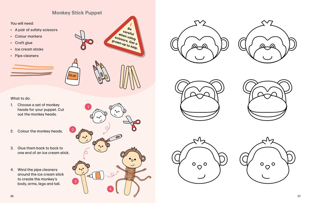 Read + Play: Abbie Rose and the Magic Suitcase: Feeding the Monkeys Really Made a Mess