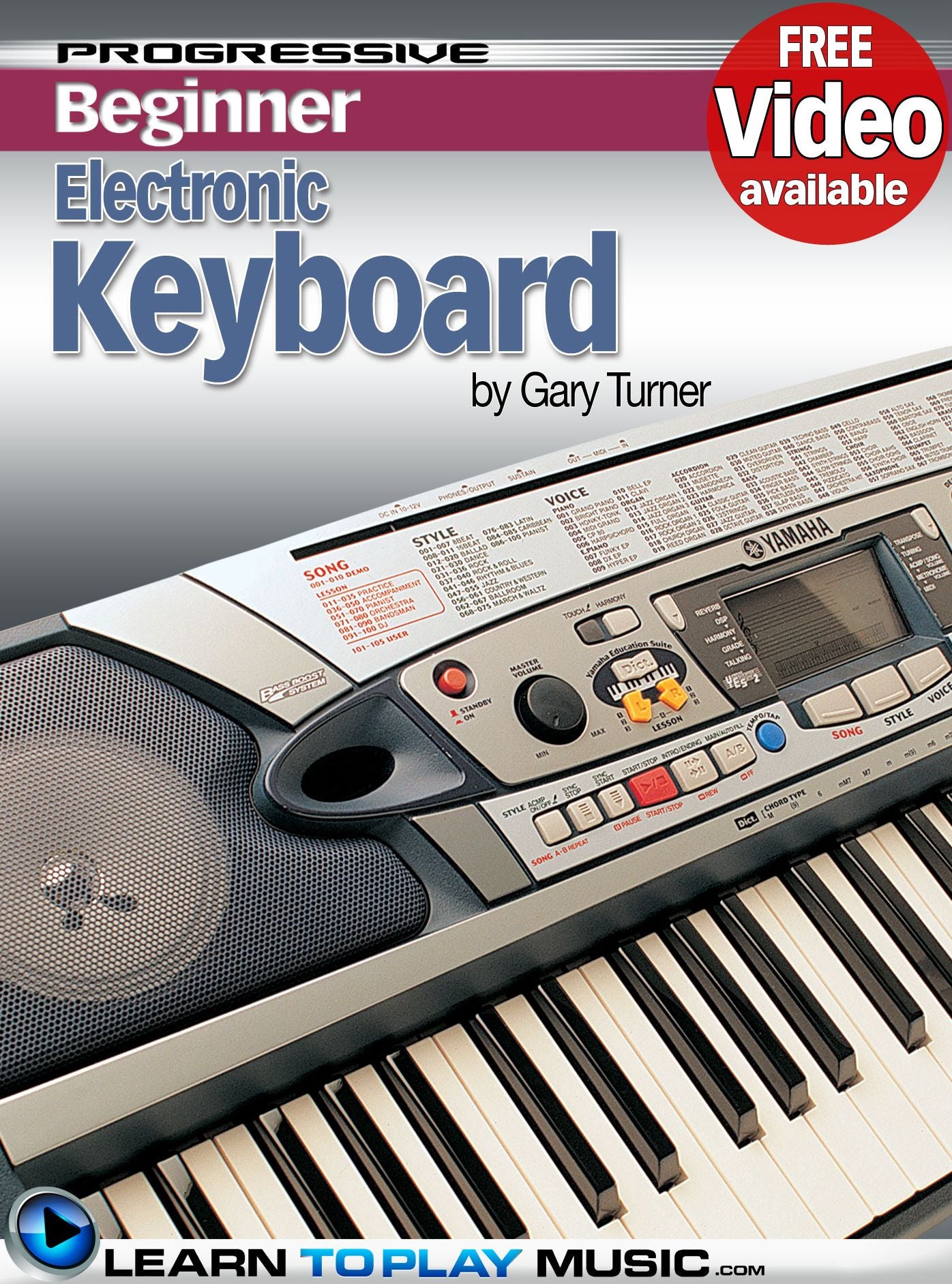 Electronic Keyboard Lessons for Beginners: Teach Yourself How to Play Keyboard (Free Video Available)