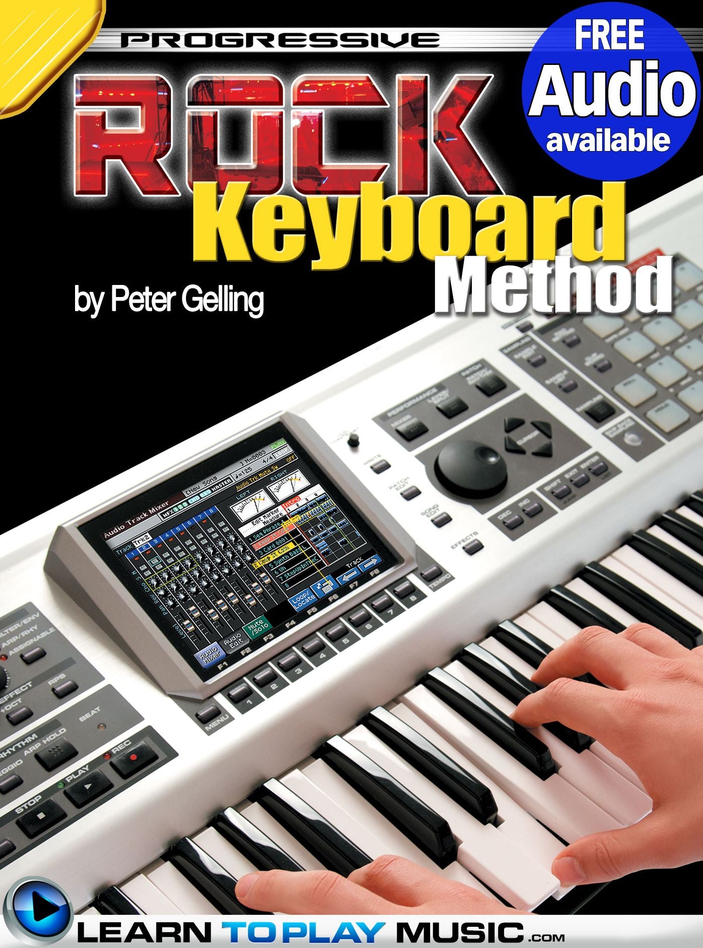 Rock Keyboard Lessons: Teach Yourself How to Play Keyboard (Free Audio Available)