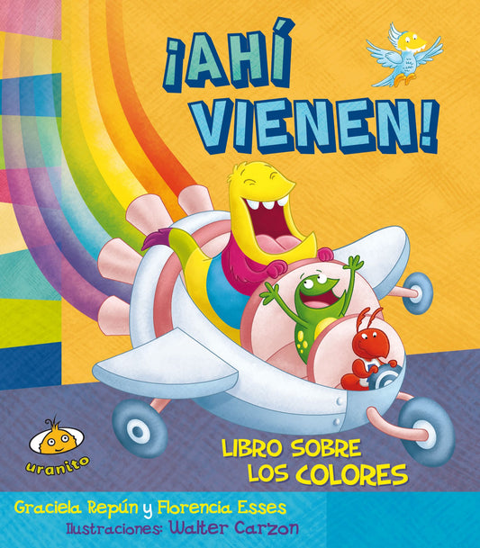 Ahi vienen! Libro sobre los colores