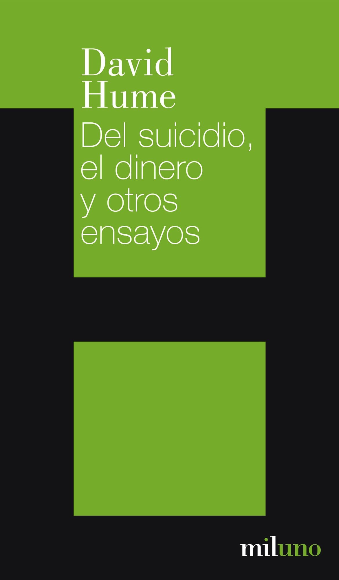 Del suicidio, el dinero y otro