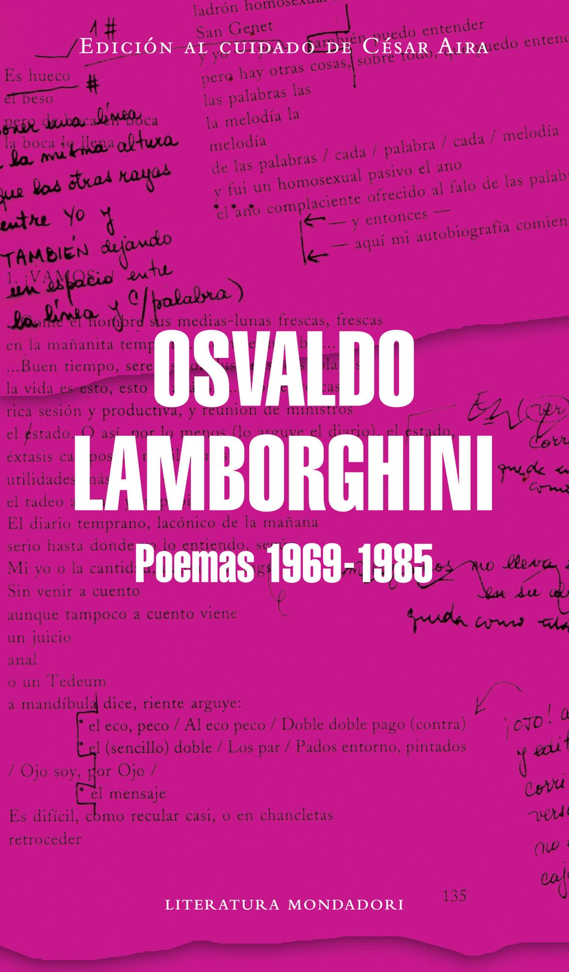 Poemas 1969-1985: Edición al cuidado de César Aira
