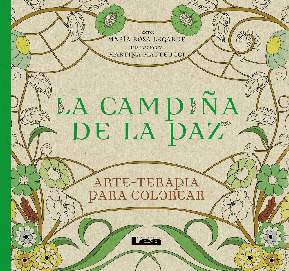 La campina de la paz: arte - terapia para colorear