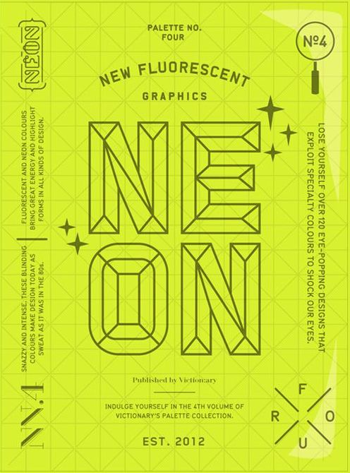 Palette No. 4: Neon - New Flourescent Graphics