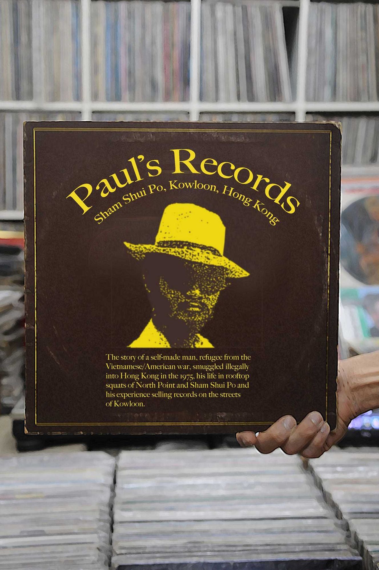 Paul's Records: How a Refugee from the Vietnam War Found Success Selling Vinyl on the Streets of Hong Kong