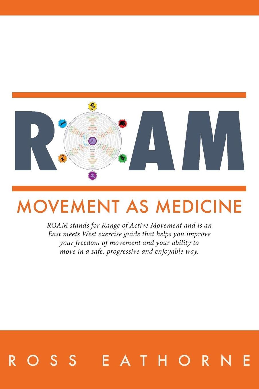 Roam: Movement as Medicine: ROAM stands for Range of Active Movement and is an East meets West guide that helps you improve your freedom of movement and your ability to move in a safe, progressive and enjoyable way.