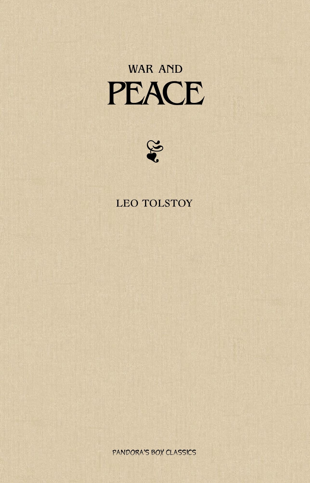 War and Peace