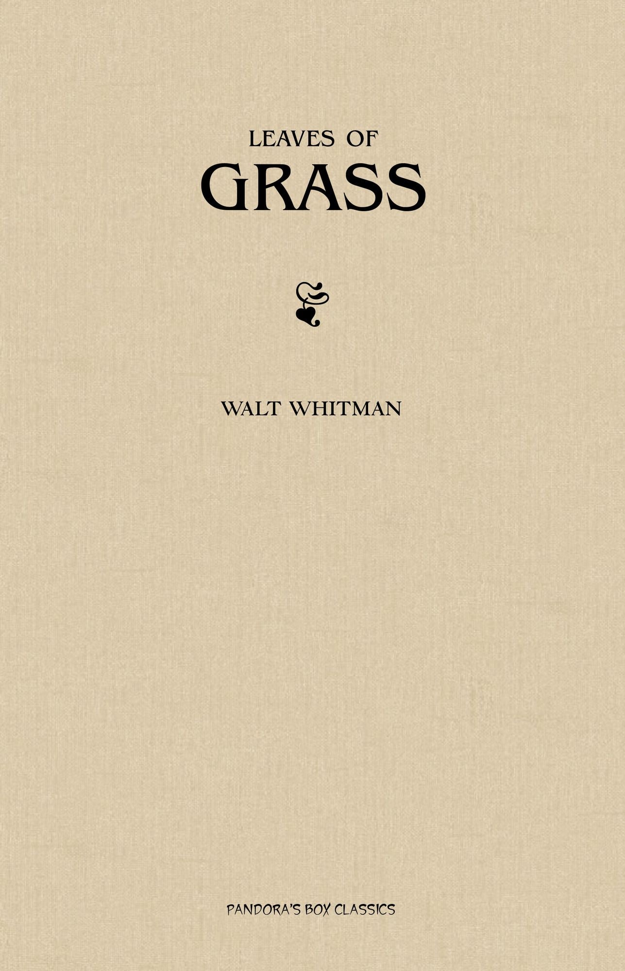 Leaves of Grass