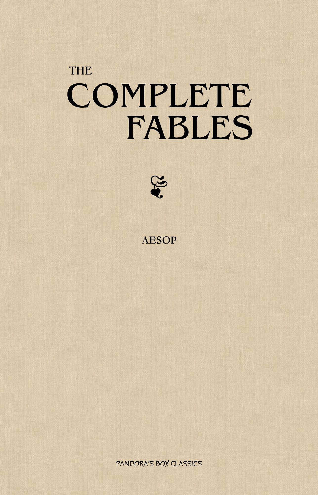 Aesop's Fables (Complete)