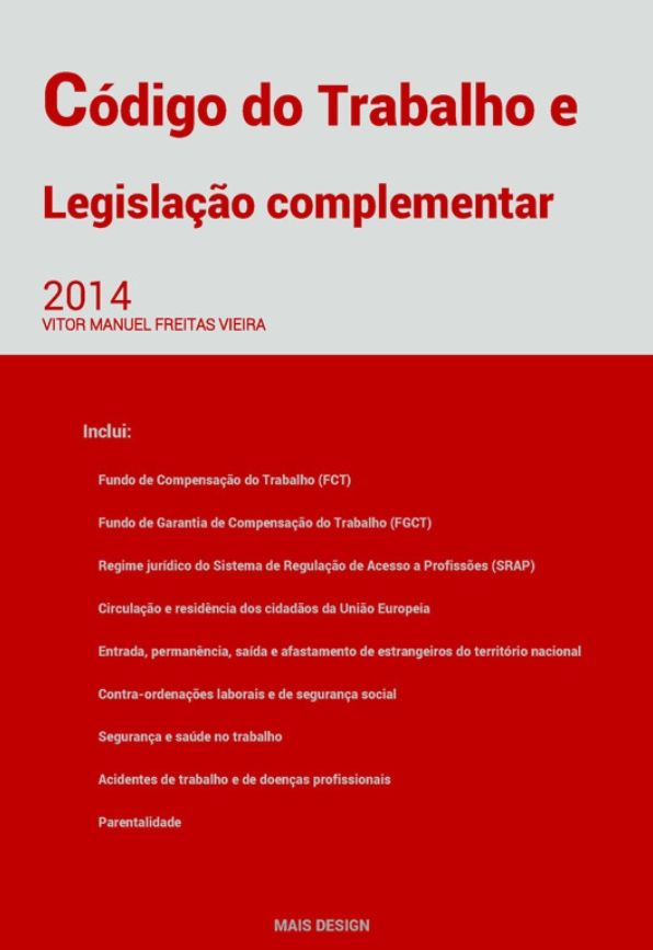 Código do Trabalho e Legislação Complementar