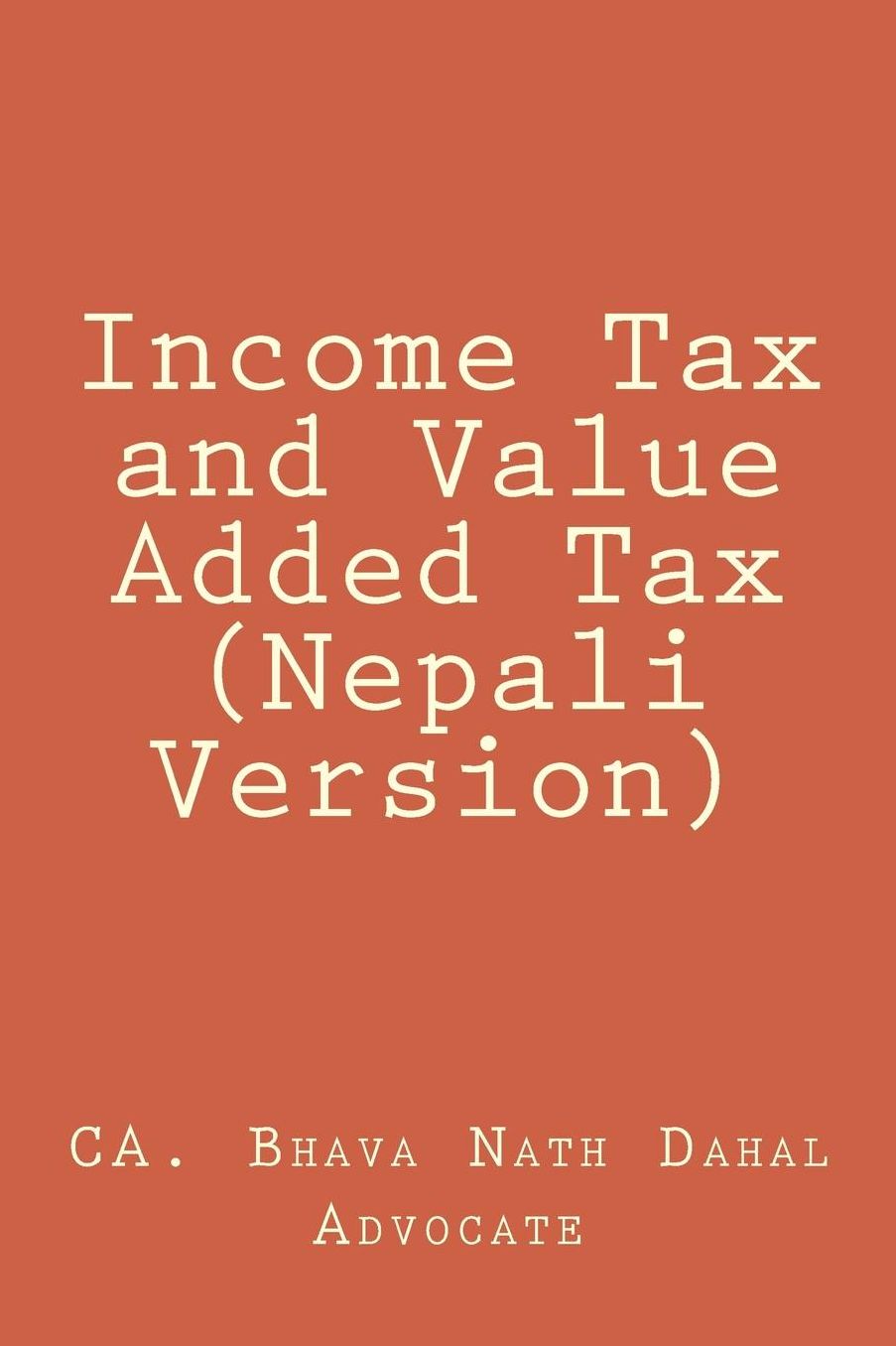 Income Tax and Value Added Tax (Nepali Version)