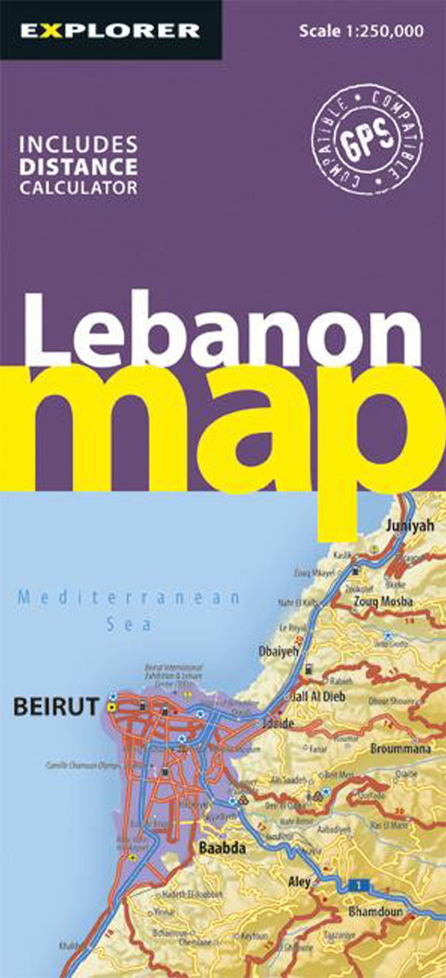 Lebanon Map