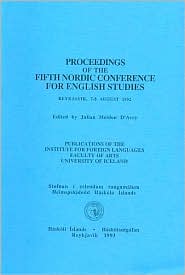 Proceedings of the Fifth Nordic Conference for English Studies