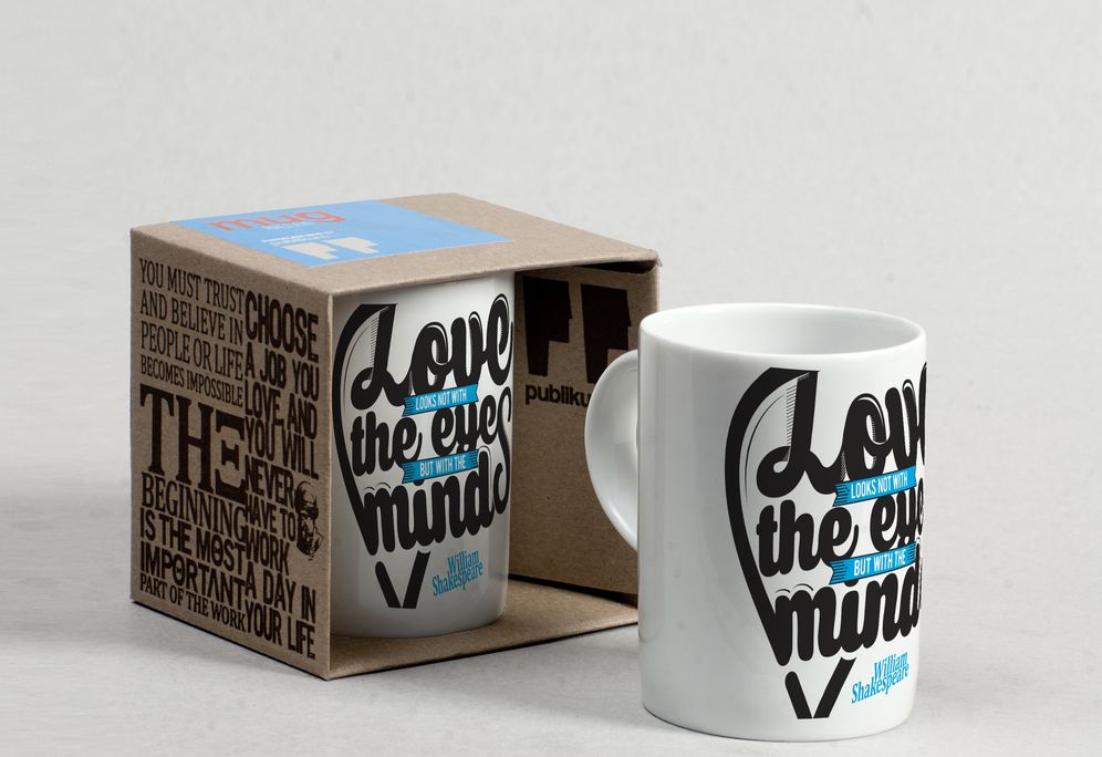 Shakespeare Mug: (Porcelain Mug)