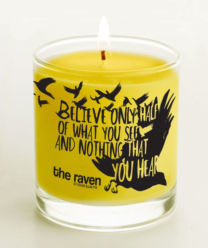 The Raven Candle - Vanilla: (Candle)