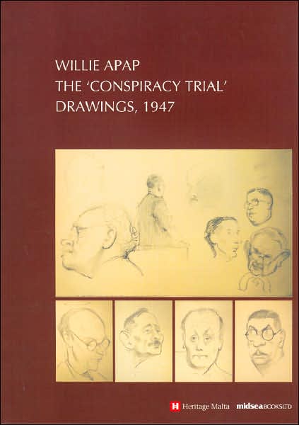 Willie Apap: The Conspiracy Trial Drawings