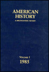 American History: A Bibliographic Review
