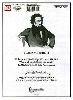 Widerspruch (Seidl) Op. 105/1 D. 865 (Guitar Part)