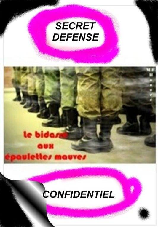 LE BIDASSE AUX ÉPAULETTES MAUVES