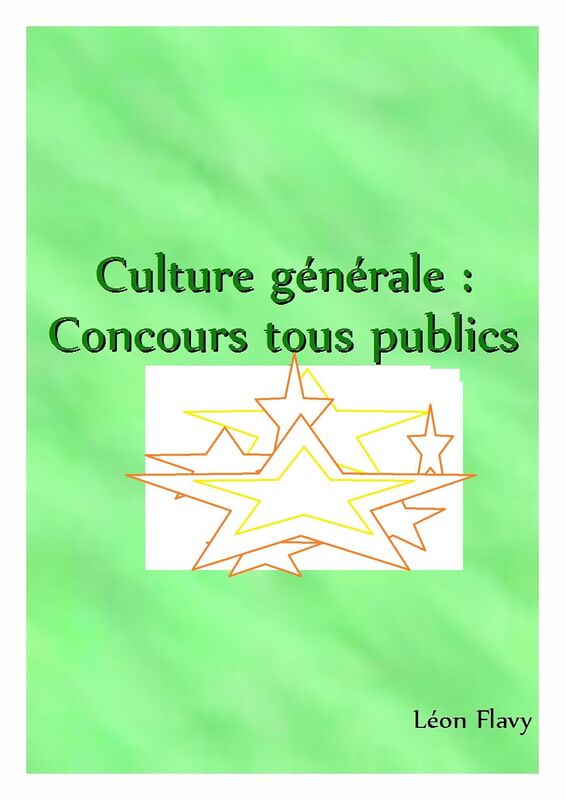 Oral culture générale concours*****