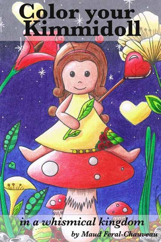 Color your Kimmidoll: In a whismical kingdom