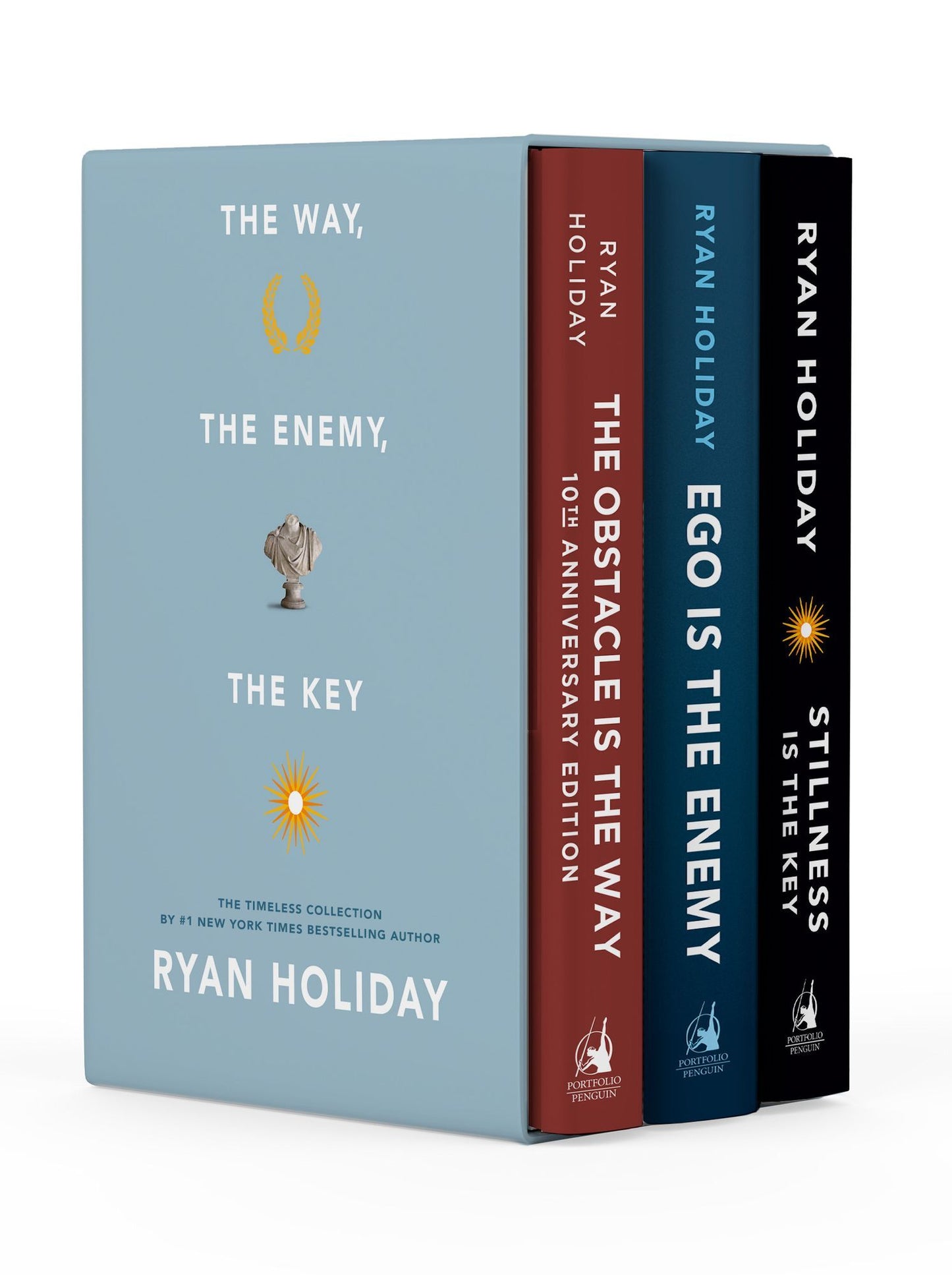 The Way, the Enemy, and the Key: A Boxed Set of The Obstacle is the Way, Ego is the Enemy & Stillness is the Key