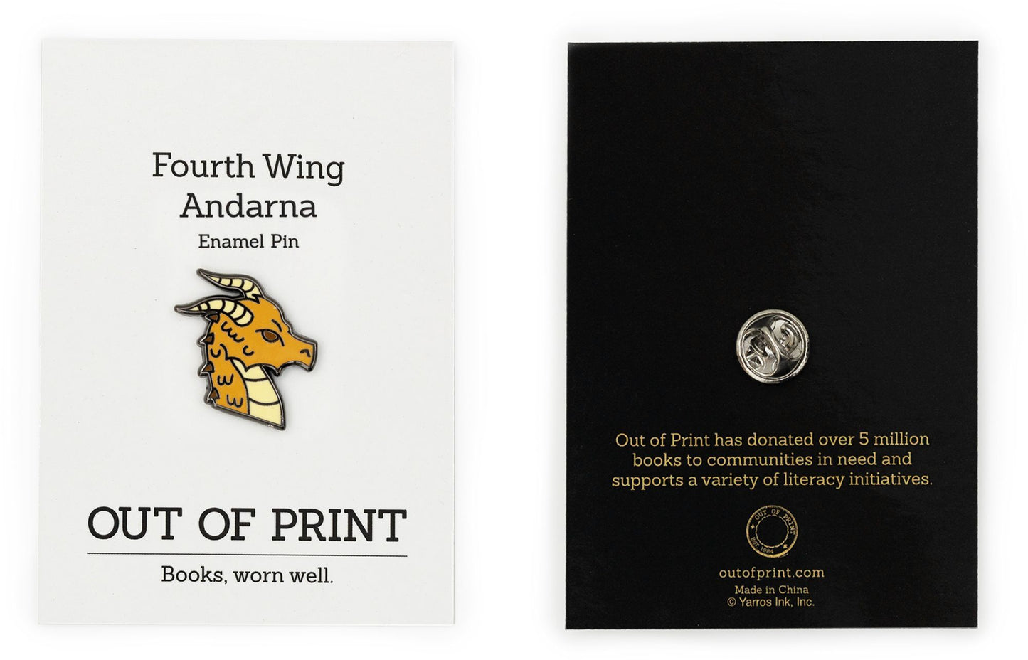Fourth Wing: Andarna Enamel Pin