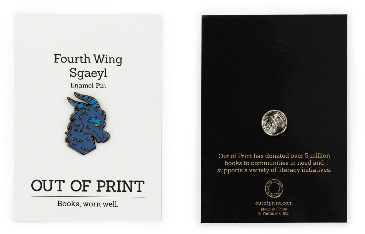 Fourth Wing: Sgaeyl Enamel Pin