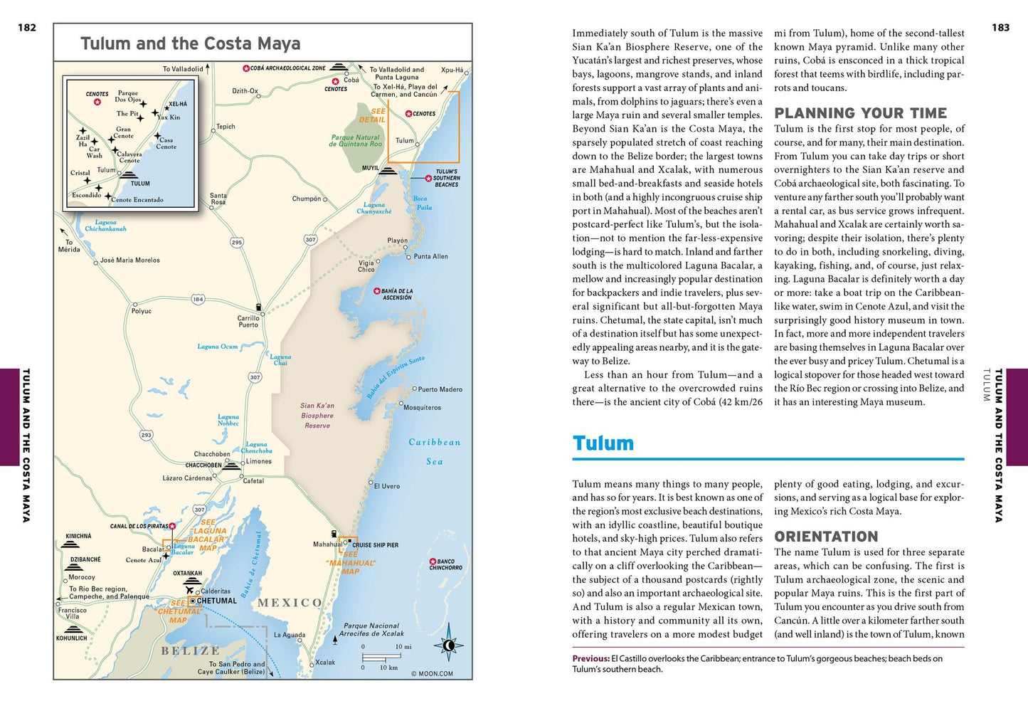 Moon Yucatán Peninsula: With Cancún, Cozumel & Tulum: Beaches & Cenotes, Temples & Pyramids, Diving & Snorkeling
