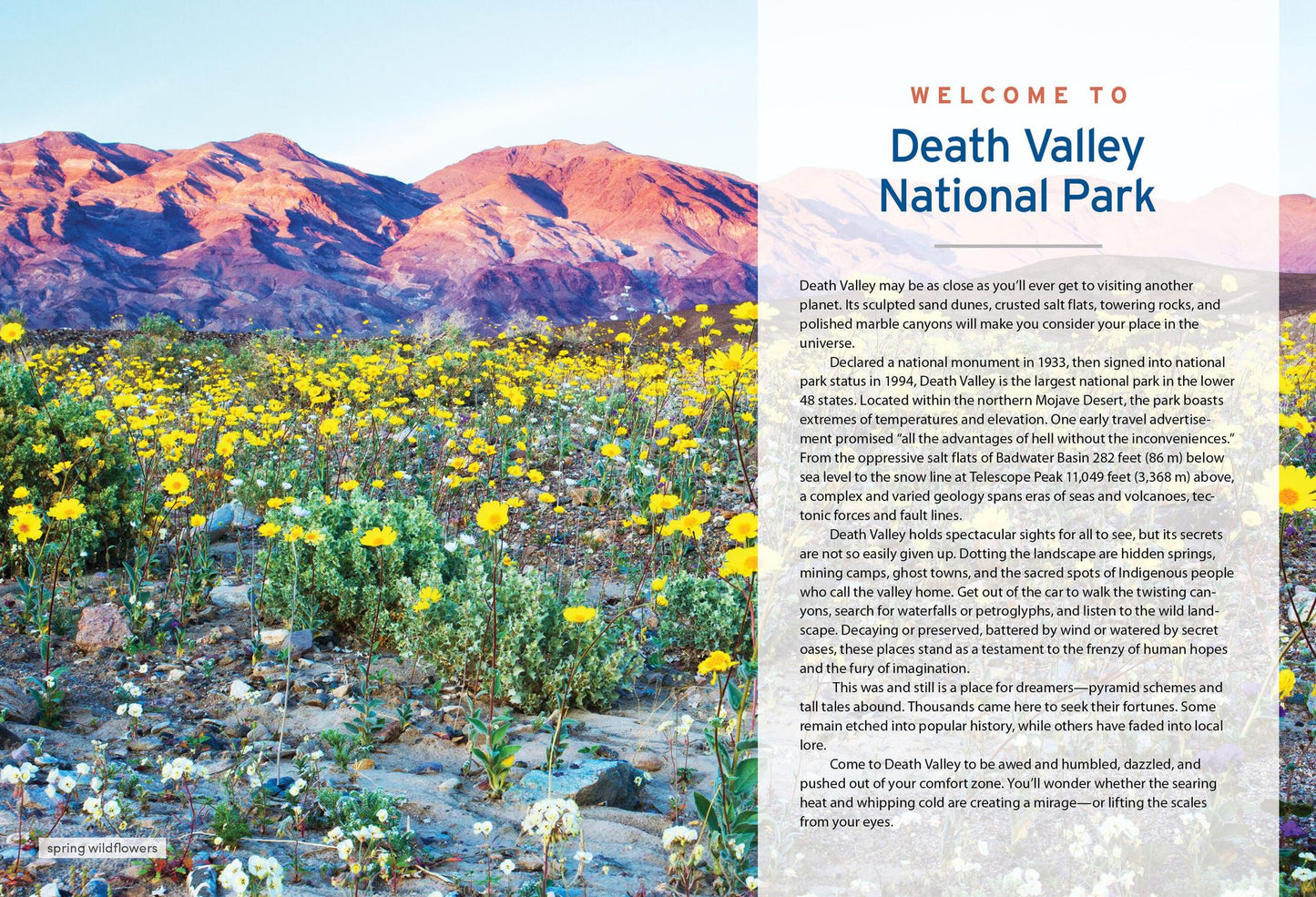 Moon Death Valley National Park: Hiking, Scenic Drives, Desert Springs
