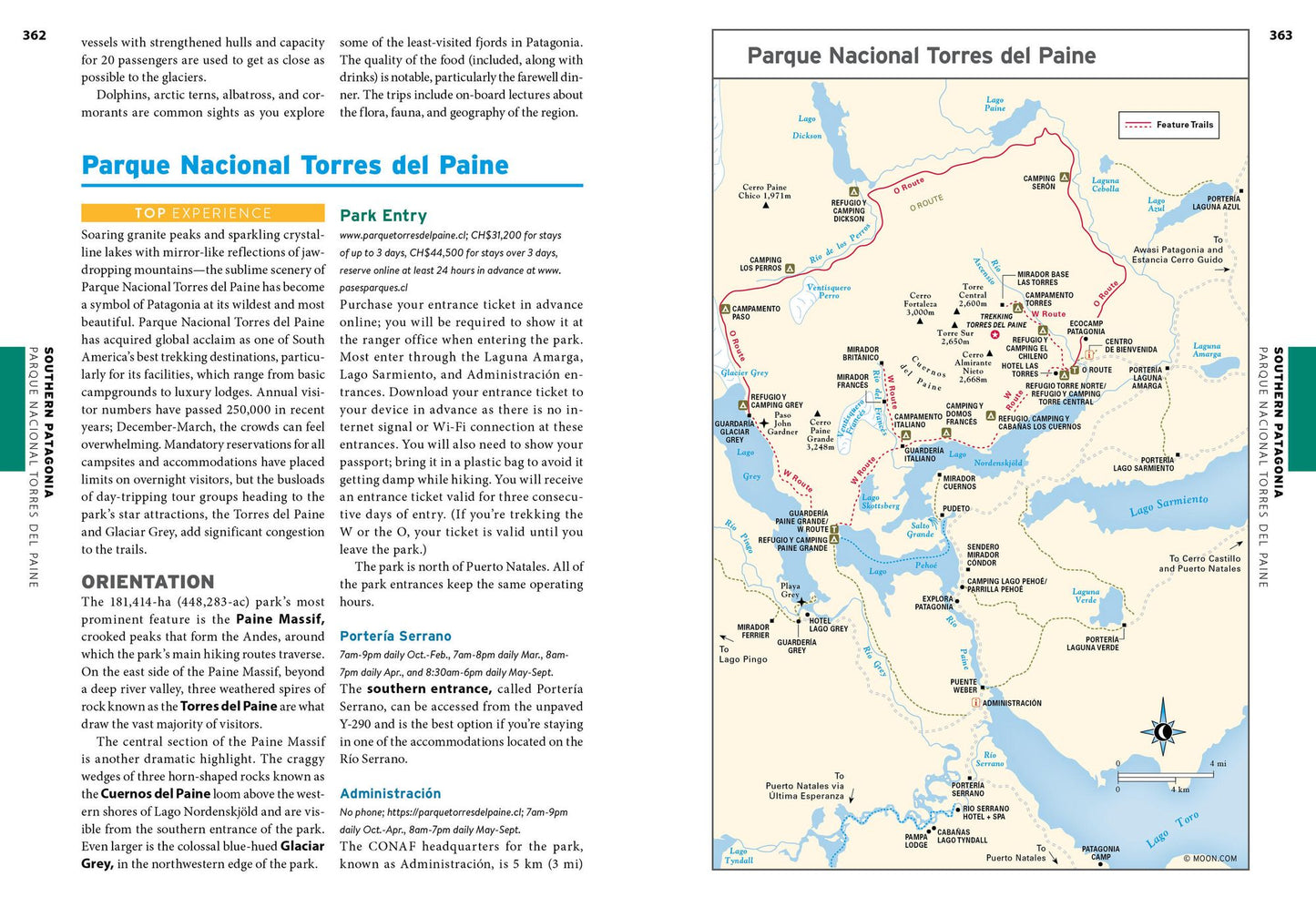 Moon Chile: With Patagonia & Rapa Nui (Easter Island): Volcanoes & Glaciers, Vineyards & Beaches, Wildlife-Watching