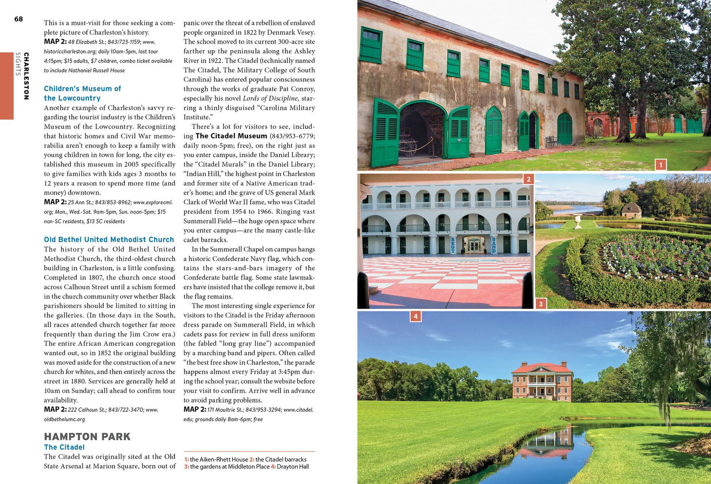 Moon Charleston & Savannah: Coastal Getaways, Southern Cuisine, History & Architecture